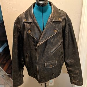 Brown Motorcycle Jacket